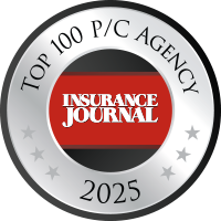 2025 Insurance Journal Top 100 Agency Badge