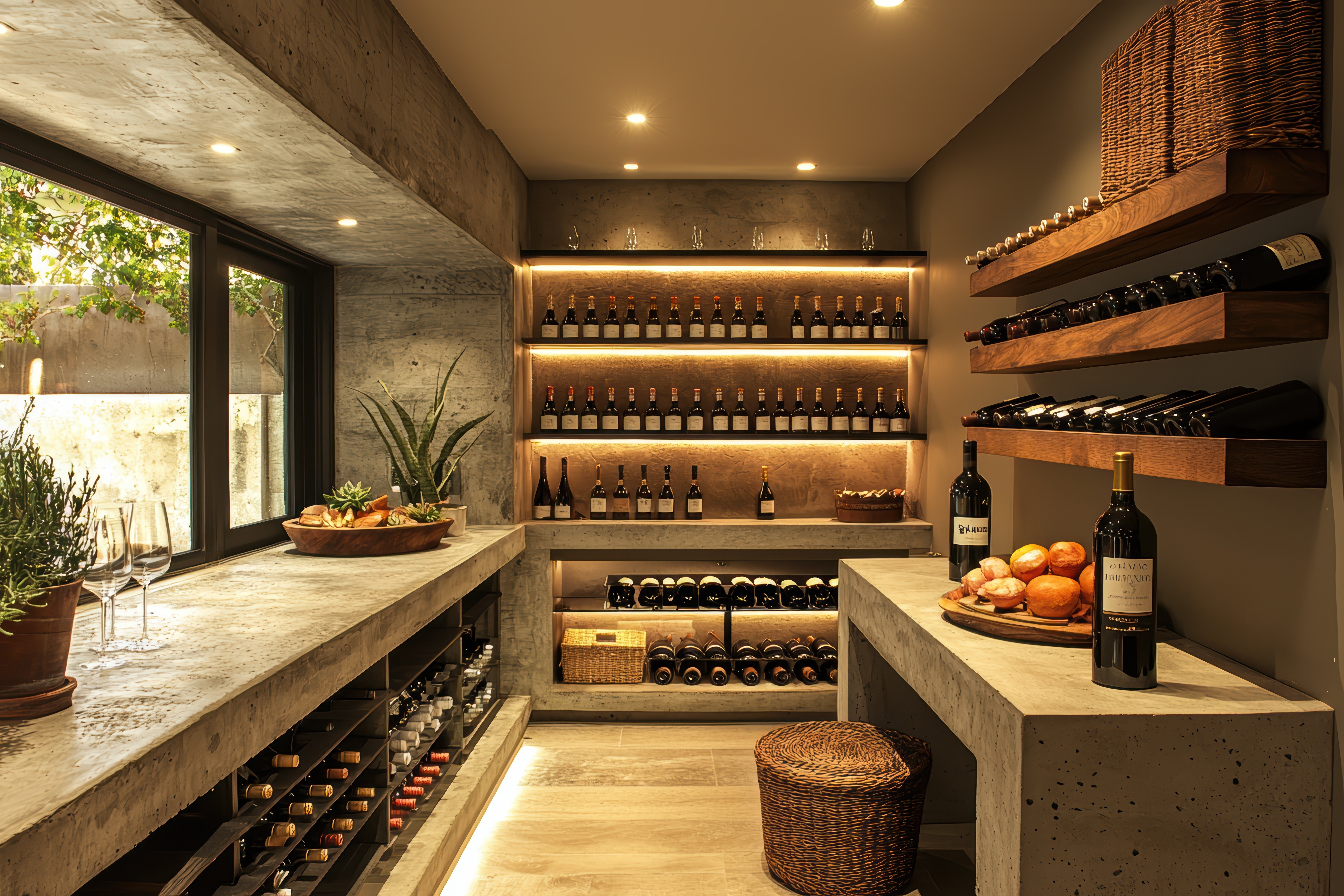 wine cellar